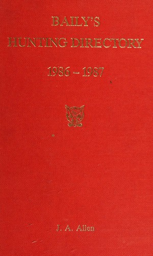 Baily's hunting directory.