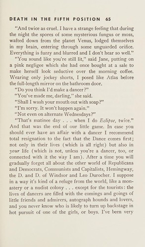 Death in the fifth position