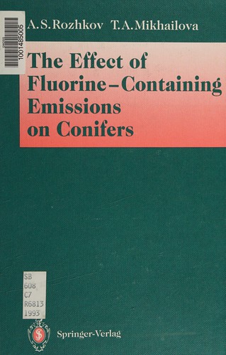 The effect of fluorine-containing emissions on conifers