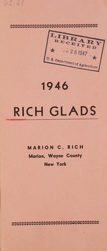Rich glads, 1946