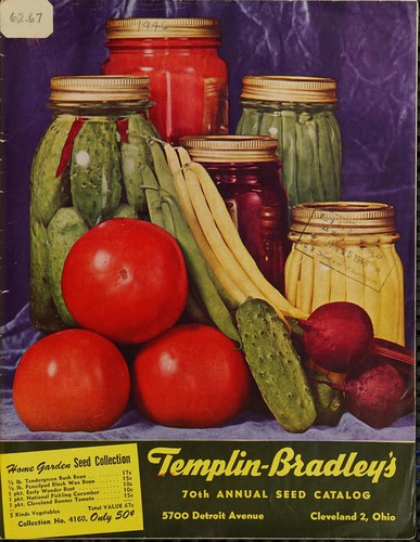 Templin-Bradley's 70th annual seed catalog