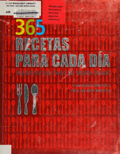 365 recetas para cada día