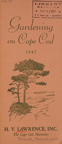 Gardening on Cape Cod, 1947