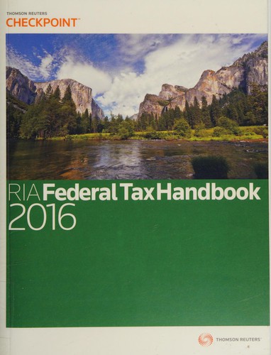 RIA federal tax handbook, 2016