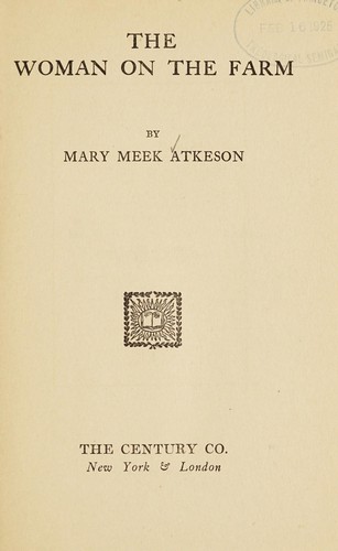 The woman on the farm