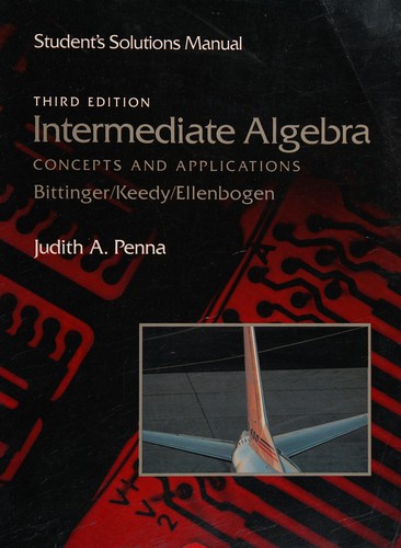 Student Solution Manual to Intermediate Algebra