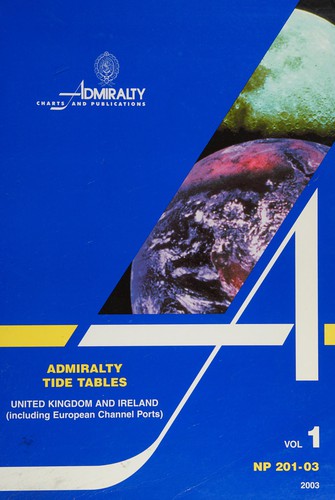 Admiralty tide tables 2003.