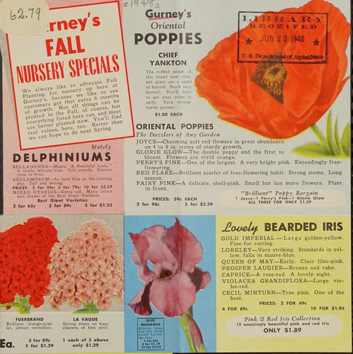 Gurney's fall nursery specials