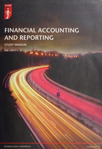 Institute of Chartered Accountants in England and Wales, for Exams in 2016