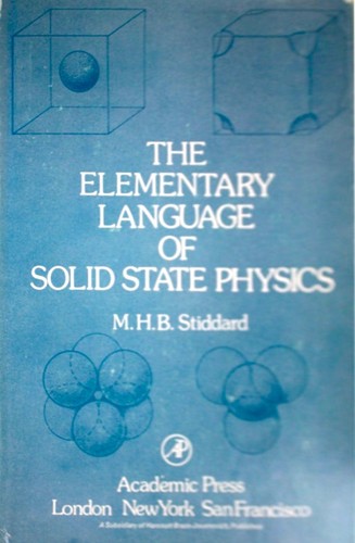 The elementary language of solid state physics