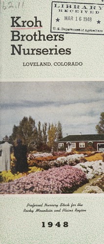Kroh Brothers Nurseries, 1948