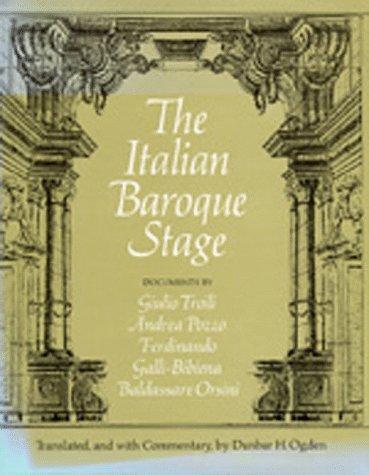 The Italian baroque stage