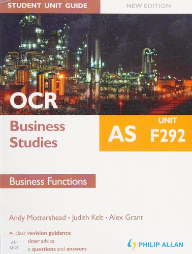 OCR AS business studies