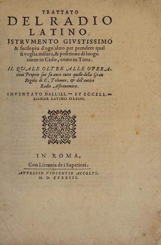 Trattato del radio latino