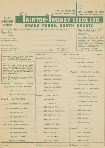 1948 order form