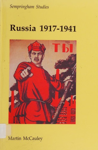 Russia 1917-1941 (Sempringham Studies)