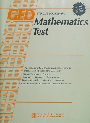 The Cambridge exercise book for the mathematics test