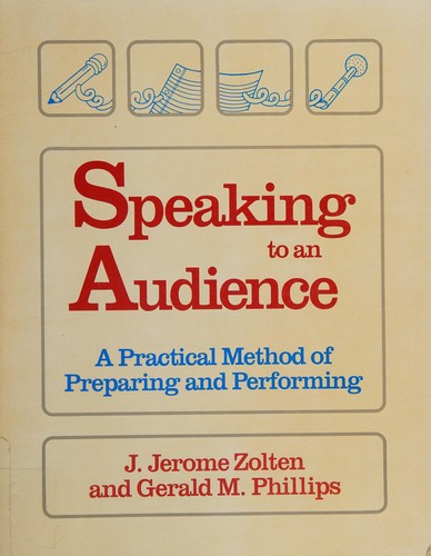 Speaking to an audience