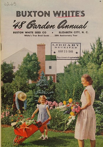 Buxton White's '48 garden annual