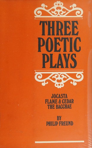 Three poetic plays.