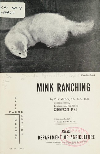 MINK RANCHING