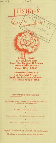 1949 catalogue and price list
