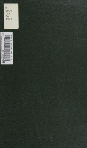 A guide to parliamentary papers