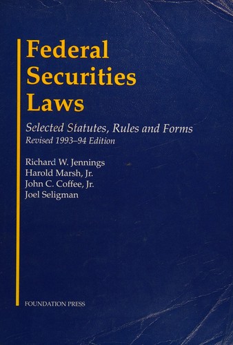 Federal Securities Laws