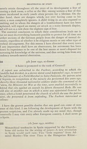 Secret conversations, 1941-1944.