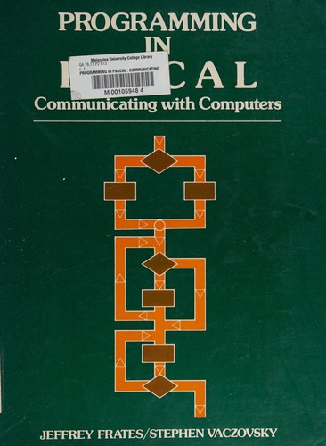Programming in PASCAL