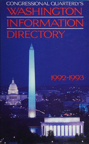 Washington Information Directory, 1992-1993