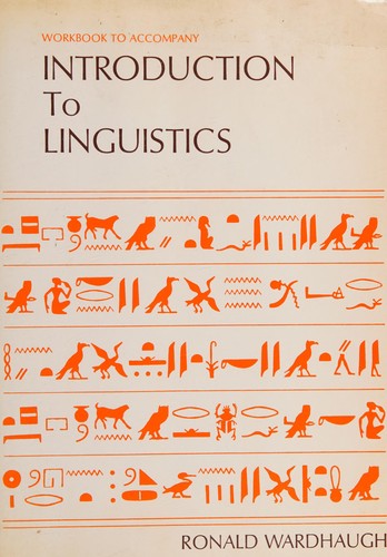Workbook to accompany Introduction to linguistics