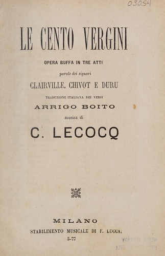 Le cento vergini