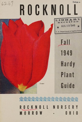 Rocknoll fall 1949 hardy plant guide