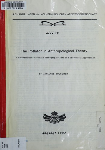 The potlatch in anthropological theory