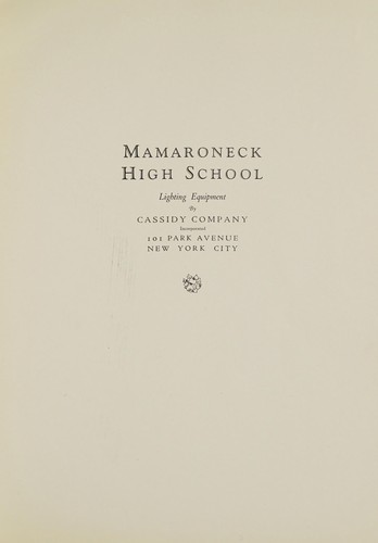 Mamaroneck High School