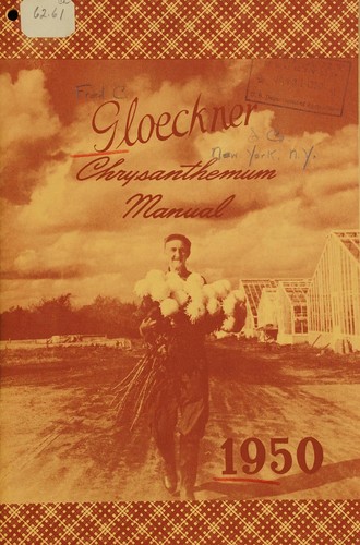Gloeckner chrysanthemum manual, 1950