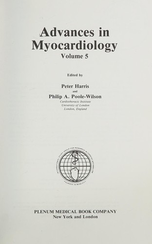 Advances in Myocardiology