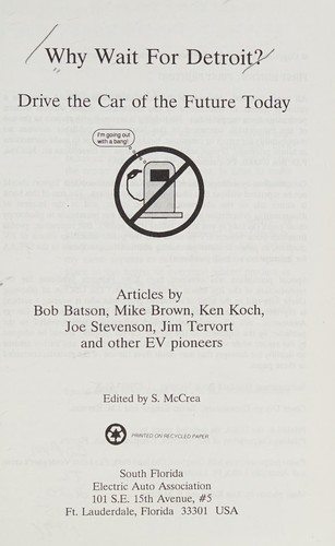 Why wait for Detroit?