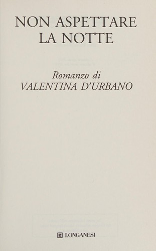 Non aspettare la notte