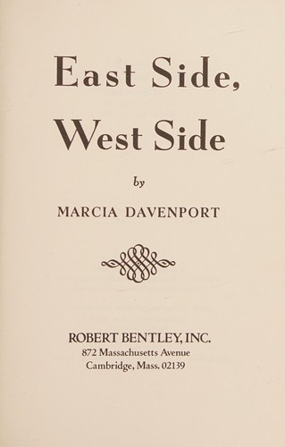 East Side, West Side