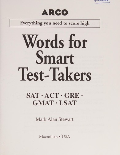 Words for smart test-takers