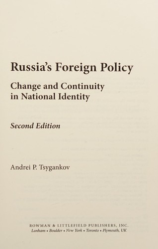 Russia's foreign policy
