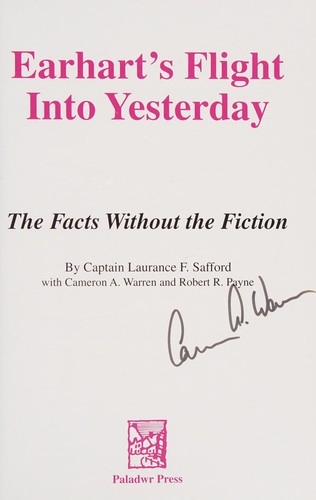 Earhart's Flight Into Yesterday