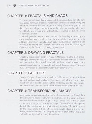 Fractals for the Macintosh