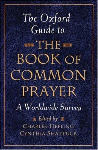 The Oxford guide to the Book of common prayer
