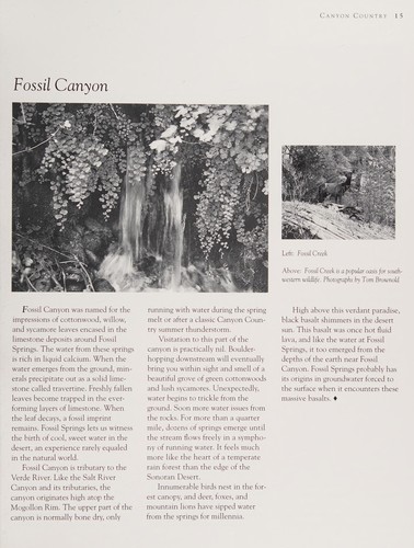 Canyon Country (Plateau, Vol 64, No 1)