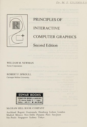Principles of Interactive Computer Graphics