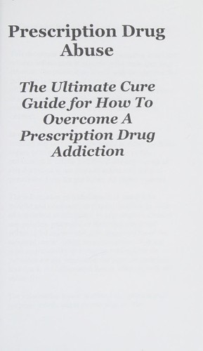 Prescription drug abuse