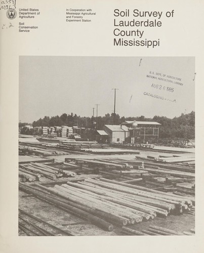 Soil survey of Lauderdale County, Mississippi